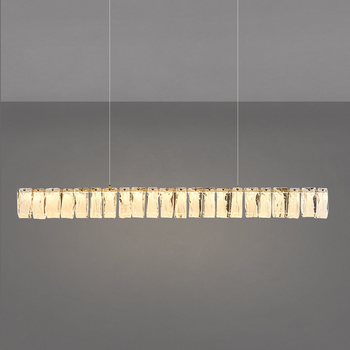 Modern Dining Room Kitchen Long Chandelier