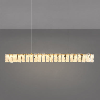 Modern Dining Room Kitchen Long Chandelier