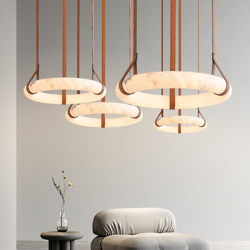 Marble Fixture Living Room Villa Chandelier