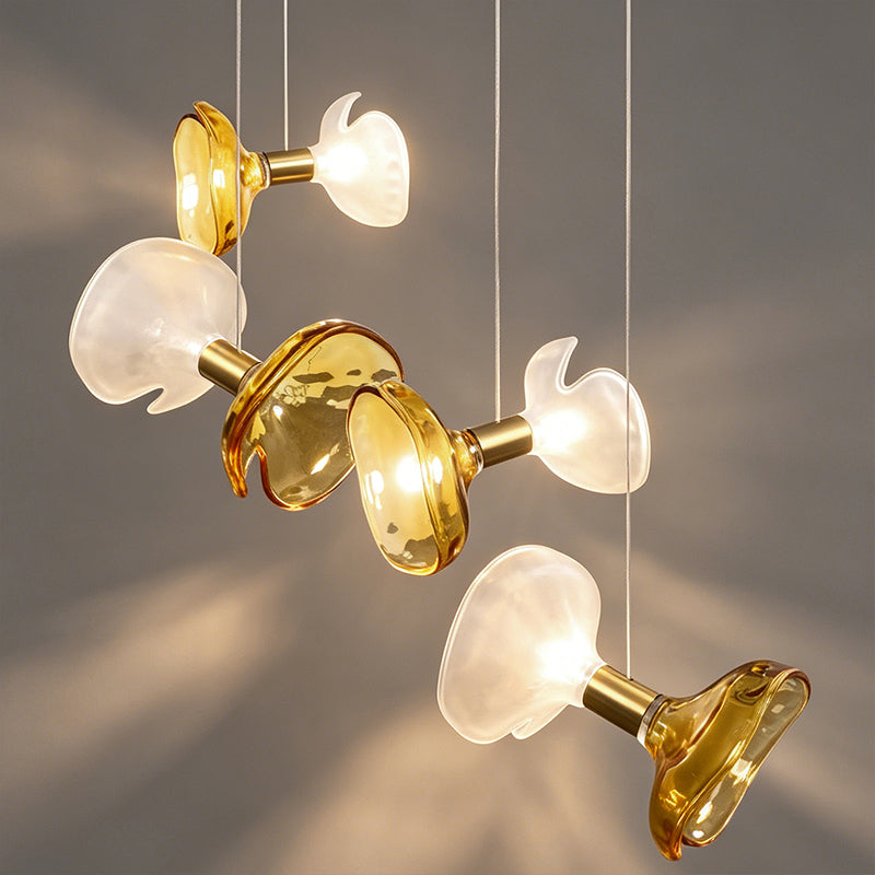 Modern Minimalist Loft Villa Duplex Stair Pendant Light