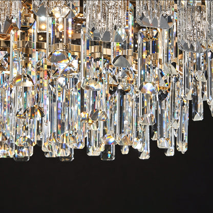 Luxury Round Crystal Living Room Chandelier