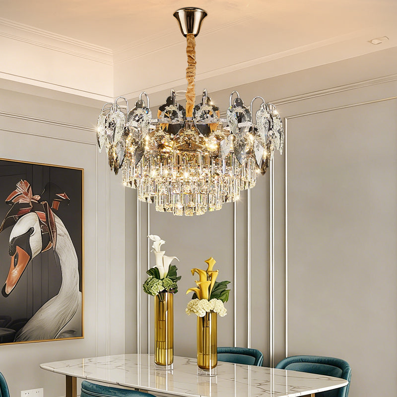 Luxury Crystal Living Room LED Chandelier