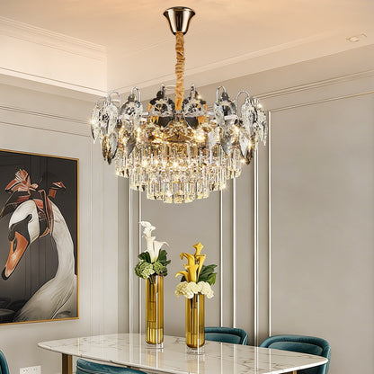 Luxury Crystal Living Room LED Chandelier