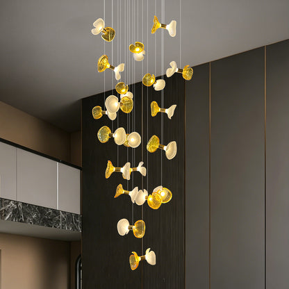 Modern Minimalist Loft Villa Duplex Stair Pendant Light
