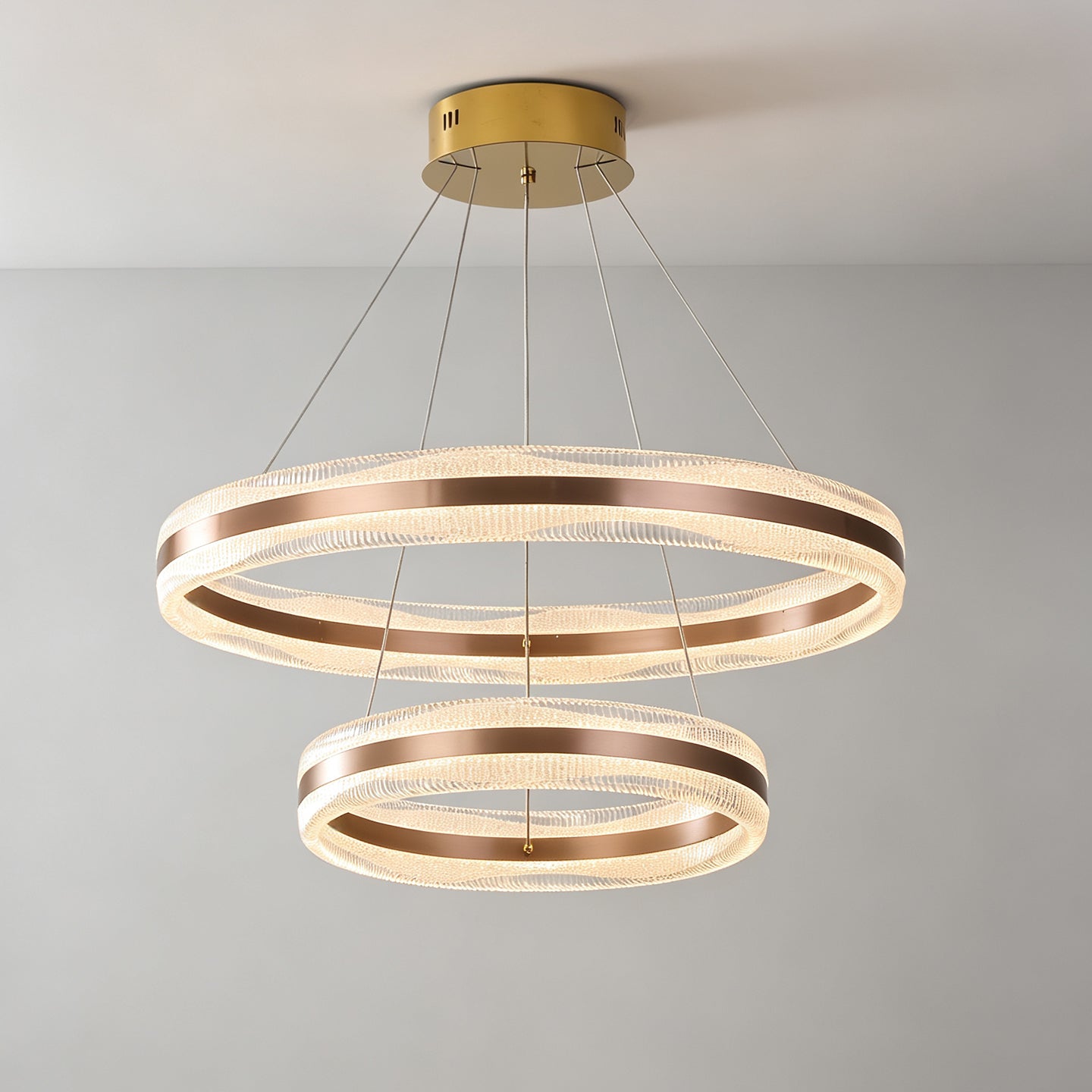 Modern Luxury Simple Circular Pendant Lamp