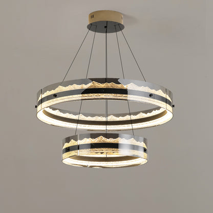 Luxury Ring Living Room Chandelier