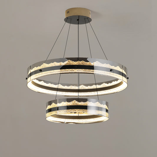 Luxury Ring Living Room Chandelier