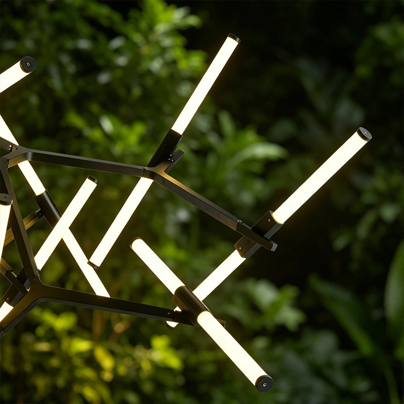 Nordic LED Tree Branch Pendant Lamp Dining Room LED Chandelier Over the Table Living Room Luxury Glass Pendant Light