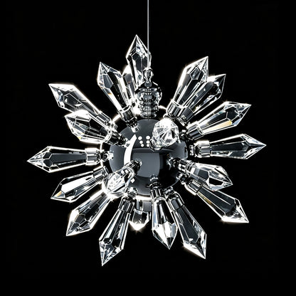 Luxury Villa Duplex Loft Hall High Ceiling Chandelier