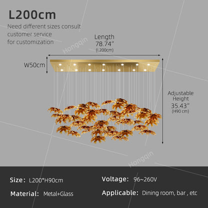 Luxury Living Room Pendant Lamp