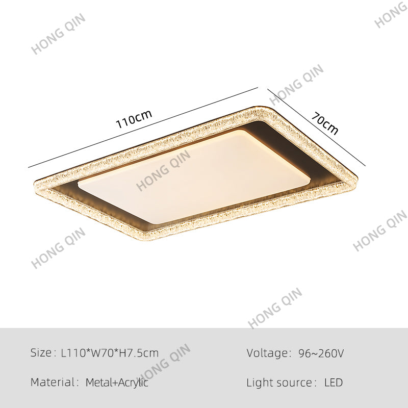 New Design Round Glass LED Ceiling Lamp
