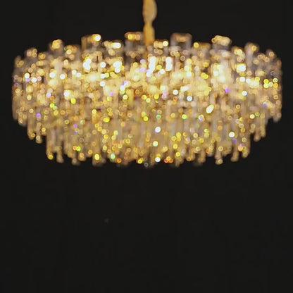 Luxury Round Crystal Living Room Chandelier