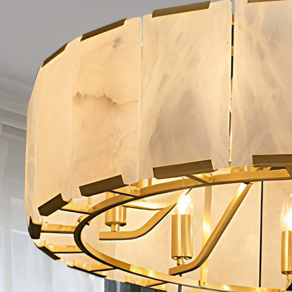 Luxury Natural Marble Living Room Pendant Light ﻿