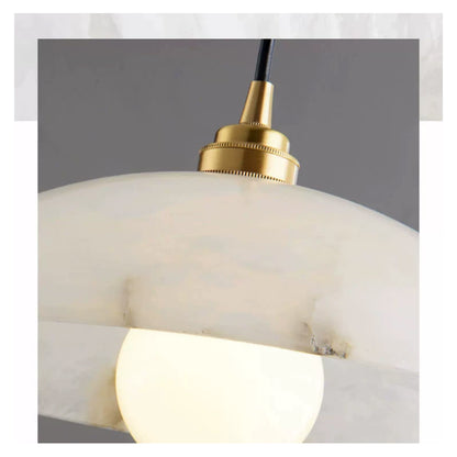Luxury Cloud Stone LED Restaurant Pendant Lights