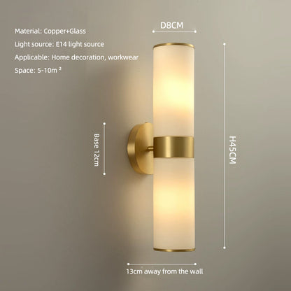 Nordic Cloudstone Bedside Living Room Wall Lights